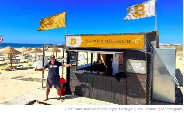 Praia da “Família Bitcoin” em Portugal vira ponto de encontro de fãs de criptomoedas na Europa