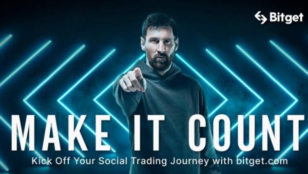 A Bitget lançou uma campanha com Lionel Messi e quer atrair investidores para o próximo mercado de alta
