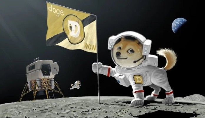 SpaceX, de Elon Musk, recebeu pagamento em Dogecoin por uma missão à Lua